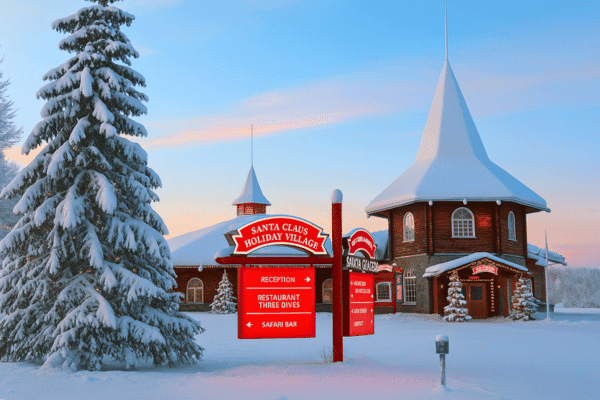 Santa Claus Village Rovaniemi Self Guided Walking Tour